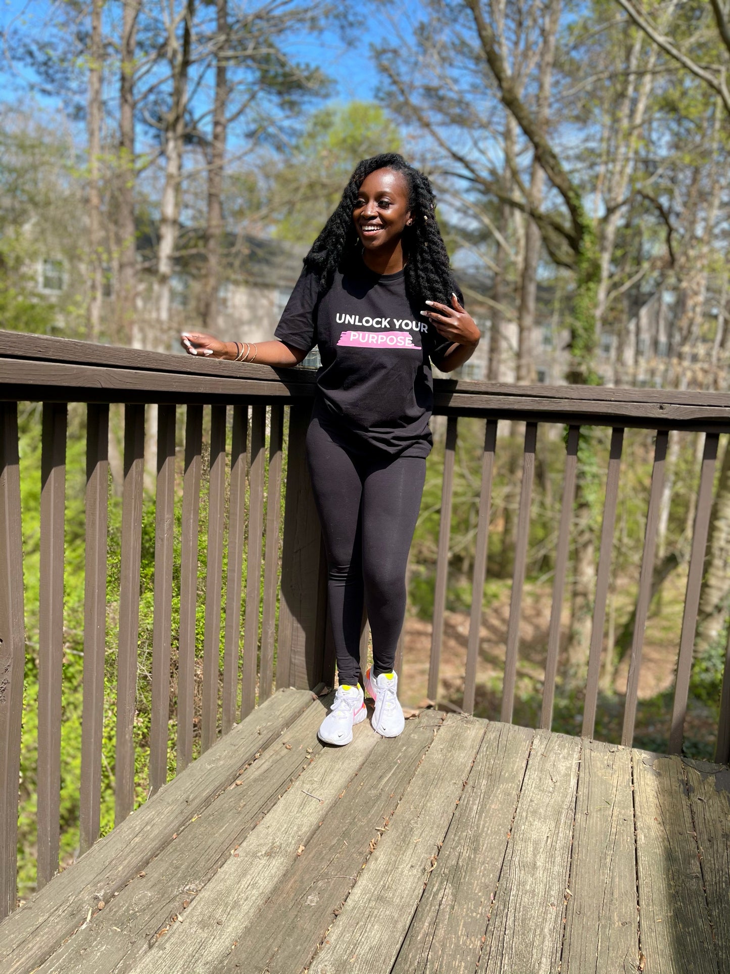 Unlock Your Purpose Tee - Black