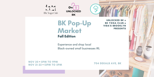 BK Pop-Up Market Event Flyer